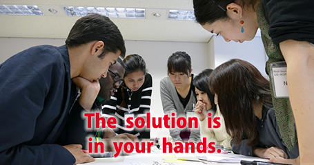 The solution is in your hands.